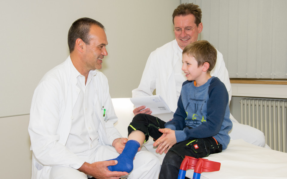 Kreisklinik Ebersberg versorgt auch unfallchirurgische Kindernotfälle